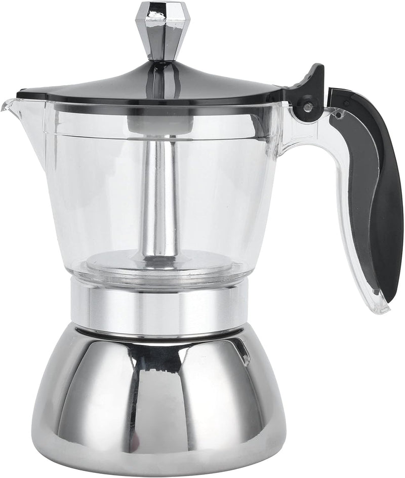 Camping Coffee Pot ,Percolator Coffee Pot (4 Cup) Stainless Steel Coffee Maker Stovetop Moka Pot Coffee Maker Kitchen Supplies, Camping Coffee Pot ,Percolator Coffee Pot (4 Cup) Coffee Maker Moka