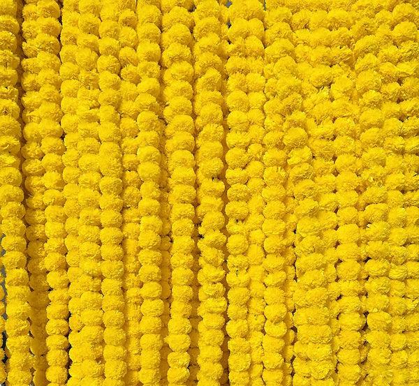Yellow Artificial Decoration Flowers