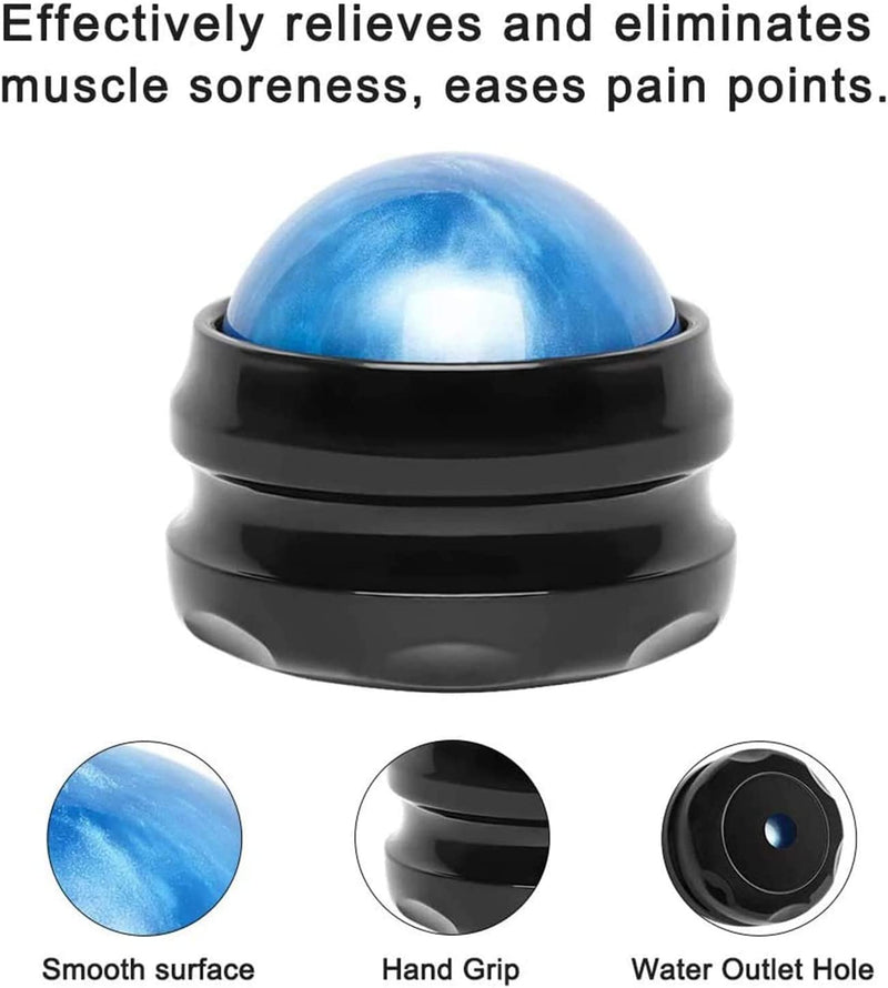 WOVTE Massage Ball, Lacrosse Balls, Self Massage Tool for Sore Muscles, Shoulders, Neck, Back, Foot, Body, Deep Tissue, Trigger Point, Muscle Knots, Yoga and Myofascial Release