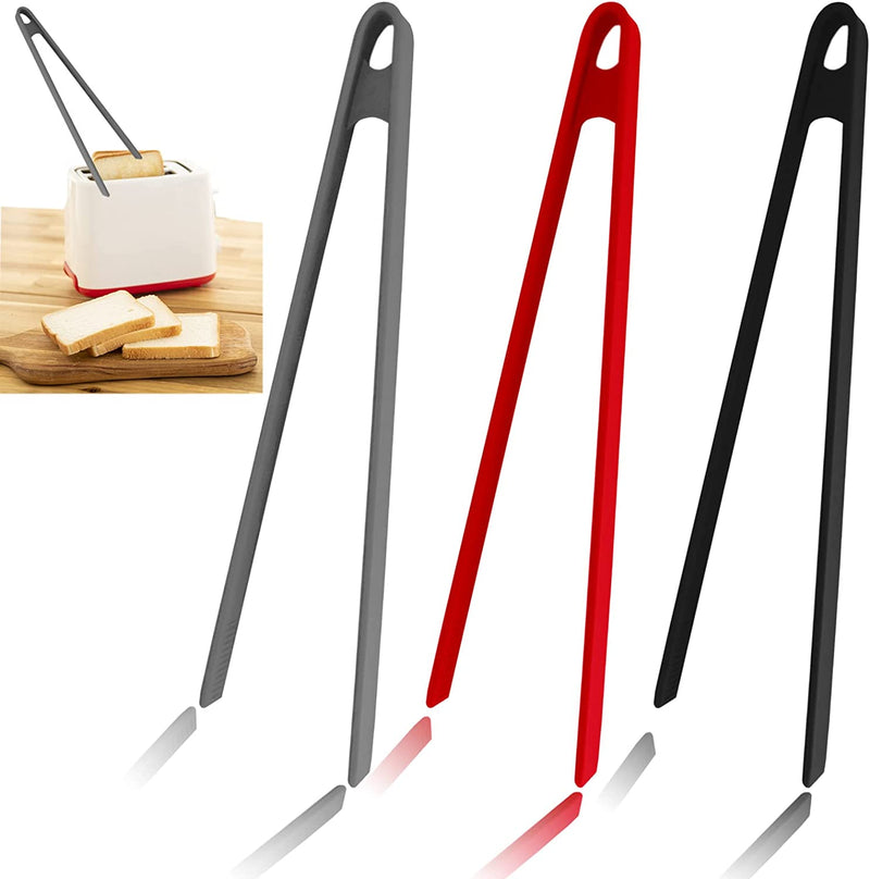 8PCS Silicone Mini Tongs, 5Inch Hand Shape Food Tongs, Colourful Small Kids Tongs for Serving Food, Ice Cube, fruits, Sugar, Barbecue by Sunenlyst (Palm sharp)