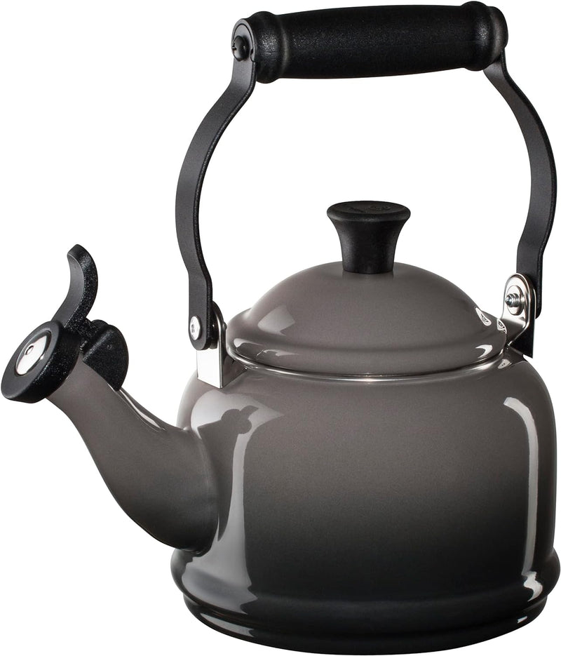 Le Creuset Enamel On Steel Demi Tea Kettle, 1.25 qt., Cerise