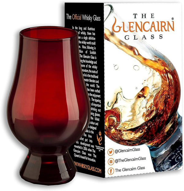 GLENCAIRN RED WHISKY GLASS IN GIFT CARTON