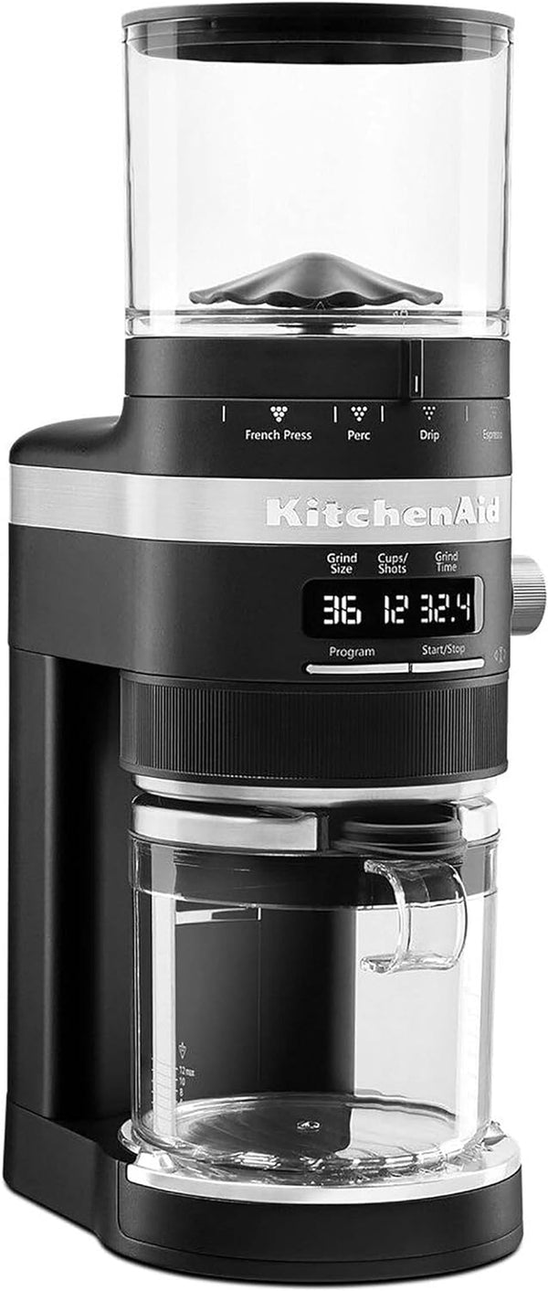 KitchenAid Burr Coffee Grinder - KCG8433 - Black Matte, 10 Oz