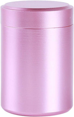 LJSLYJ Tea Storage Containers Airtight Tea Tins,Tea Caddy，Sealed Storage Tank Can Store Tea Honey Seed Coffee,Pink