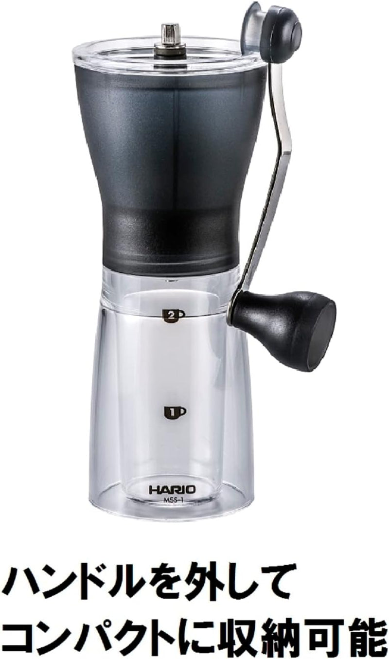 Hario Ceramic Coffee Mill-Original, Black