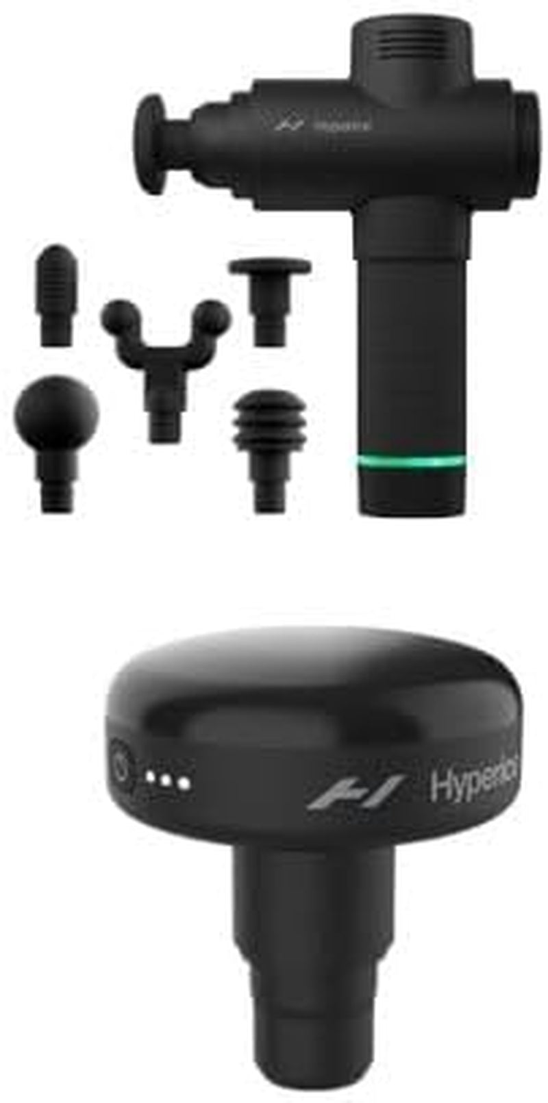 Hypervolt 2 - Featuring Quiet Glide Technology - Handheld Percussion Massage Gun | 3 Speeds, 5 Interchangeable Heads | Helps Relieve Sore Muscles and Stiffness (Hypervolt 2) FSA and HSA Eligible