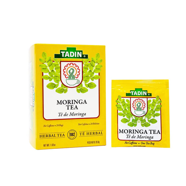 Tadin - Moringa Superfood Tea, 24 Individually Sealed Tea Bags