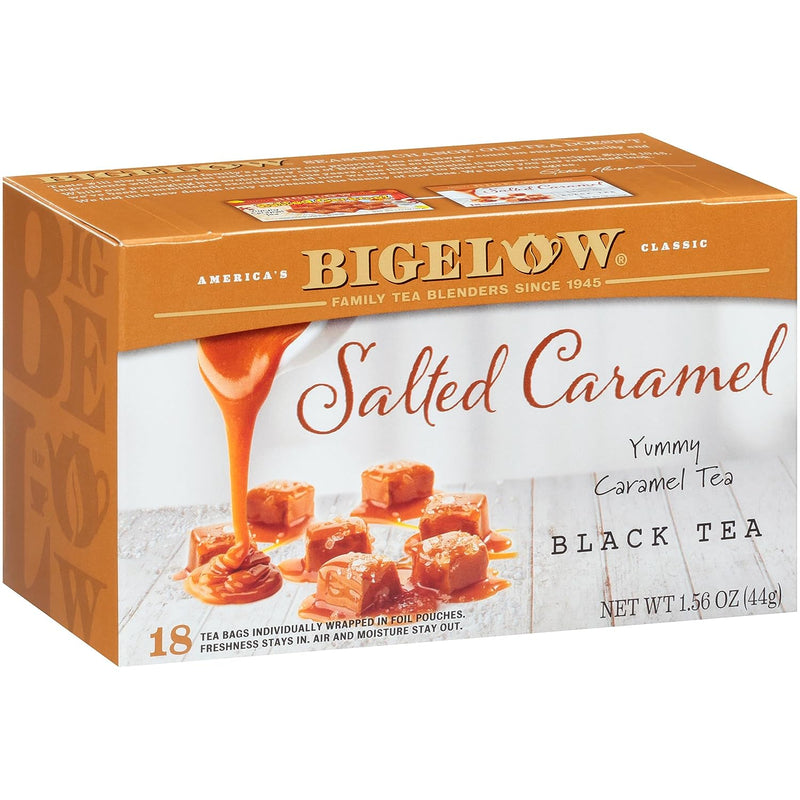 Bigelow Tea Ginger Snappish Herbal Tea, Caffeine Free, 18 Count (Pack of 6), 108 Total Tea Bags