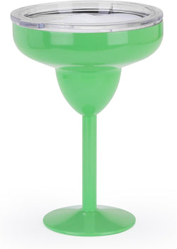 Better Dweller Vacuum-Sealed Metal Margarita Glass with Lid, Insulated Tumbler Mug, Steel Cup for Vacation, Pool, and Ice Cold Margs on the Beach