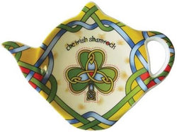 Shamrock Tea Bag Holder Tea Accessories Celtic Colors