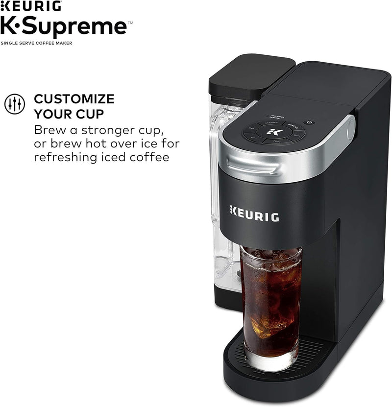 Keurig® K-Supreme Single Serve K-Cup Pod Coffee Maker, MultiStream Technology, Black