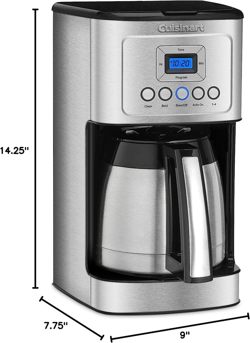 Cuisinart Stainless Steel Coffee Maker, 12-Cup Thermal, Silver