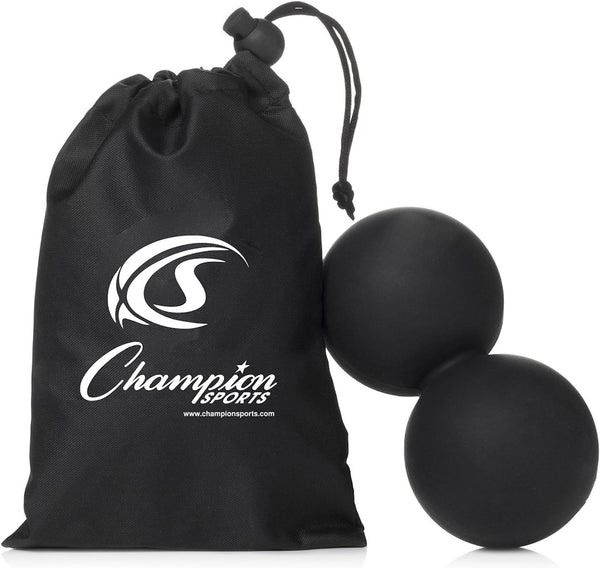 Champion Sports Massage Ball - Deep Tissue Roller Balls for Trigger Point Relief on Feet, Back, Neck, Shoulders - Multiple Styles