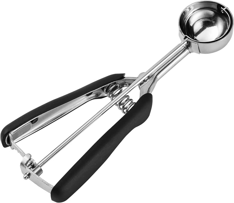 JUNADAEL J Mini Cookie Scoop, 2 Teaspoons/ 10 ml (1/3 oz) Cookie Dough Scoop, Cookie Scoop for Baking, Comfortable Grip, Non-Slip