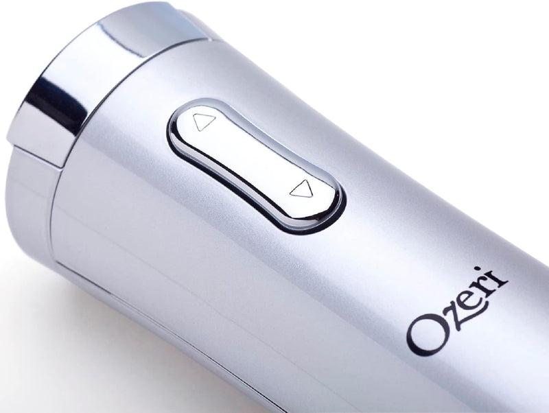 Ozeri Nouveaux II Electric Wine Opener with Foil Cutter, Wine Pourer and Stopper