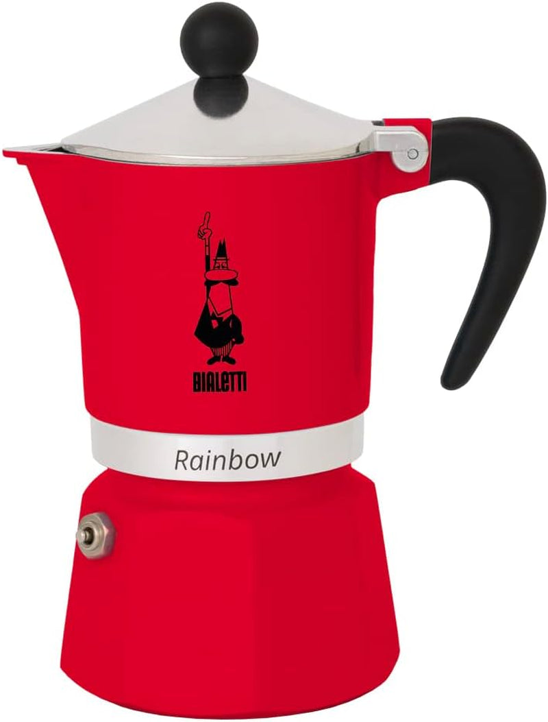 Bialetti - Moka Express Alpina: Iconic Stovetop Espresso Maker, Moka Pot 3 Cups (4.3 Oz - 130 Ml), Aluminium, Green