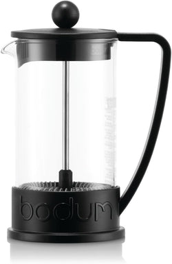 Bodum 10948-01BUS Brazil French Press Coffee and Tea Maker, 12 Ounce, Black