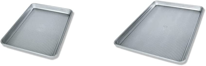 USA Pan Bakeware Quarter Sheet Pan, Warp Resistant Nonstick Baking Pan, Made in the USA from Aluminized Steel