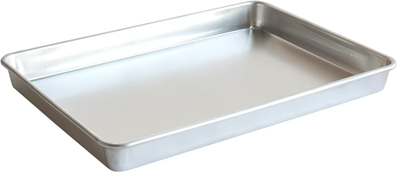 Nordic Ware Natural Aluminum Commercial Baker's Half Sheet, 2-Pack, Silver