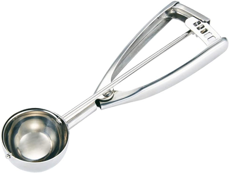 Fayomir Mini Cookie Scoop, Cookie dough Scoop, Melon Baller Scoop, 2 Teaspoon/ 10ml/ 0.33 OZ, Selected 18/8 Stainless Steel, for Making Cookie, Melon Ball, Ice Cream