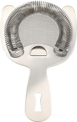 Barfly Fine Mesh Spring Strainer, Stainless Steel