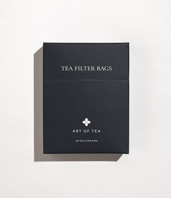 Art of Tea | Filter Bags 4" by 3.5"| Single Use | 100 Count | Works With Coffee or Tea