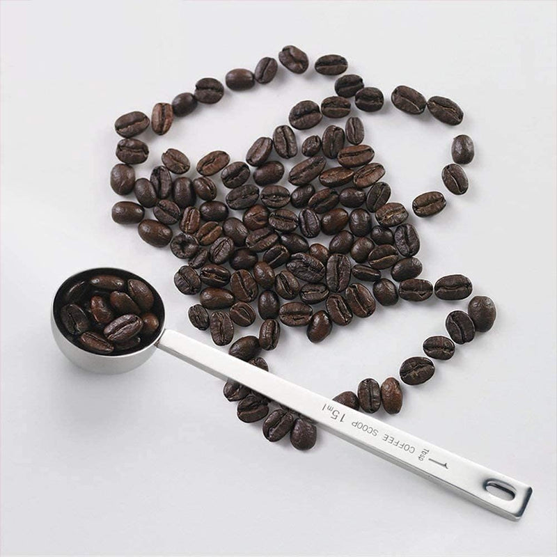 IZELOKAY 304 Coffee Scoop, Stainless Steel 1 Table Spoon1