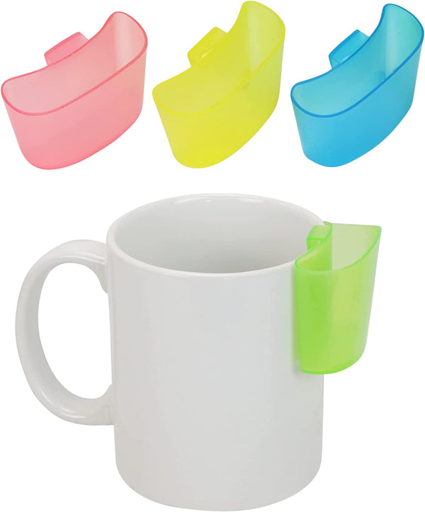Iconikal Hook on Mug Tea Bag Holder Set, 4-Pack