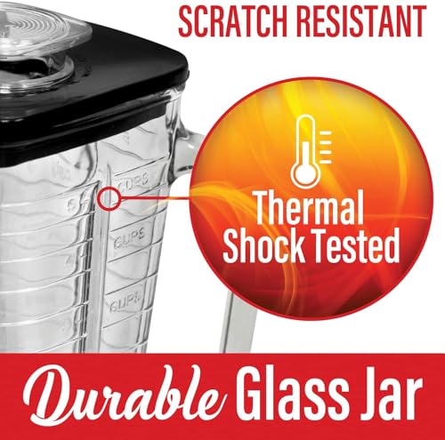 Glass Jar Blender Set - 033 Gallon Capacity