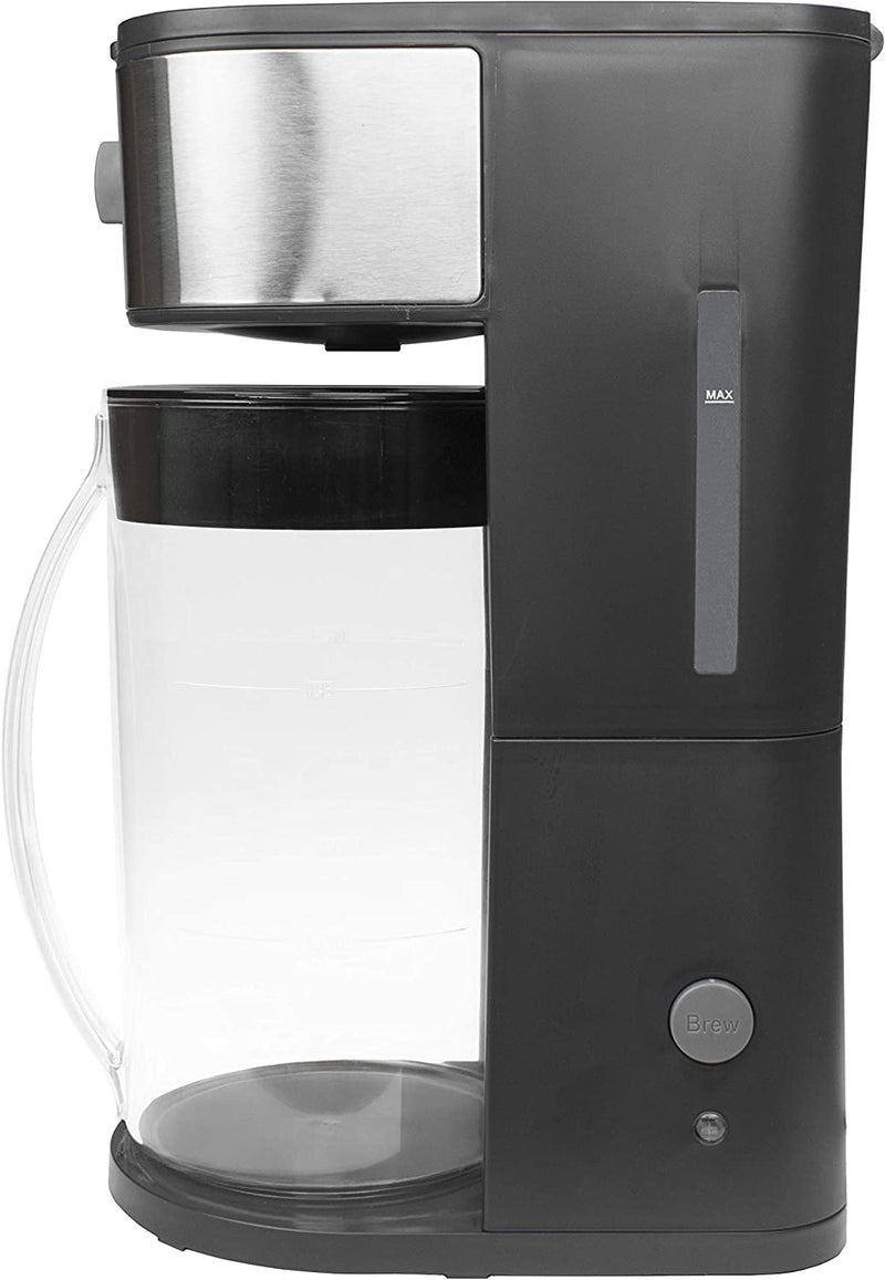 Brentwood KT-2150BK Iced Tea and Coffee Maker with 64 Ounce Pitcher, Black