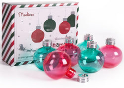 Mealivos Christmas Spirit Shot Glasses,Set of 6