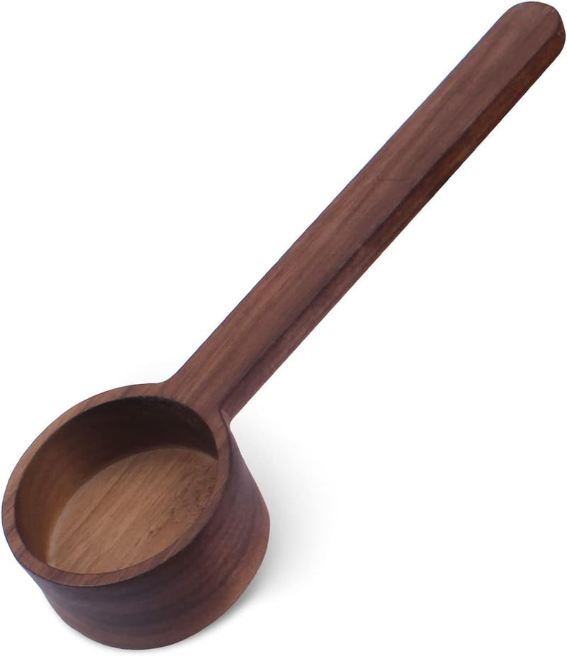 Wooden Coffee Spoon, Coffee Scoop Measuring for Coffee Beans, Whole Beans Ground Beans or Tea, Home Kitchen Tools Utensils (3.8in, beech)