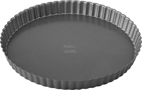 Wilton Excelle Elite Non-Stick - Non-Stick Tart and Quiche Pan with Removable Bottom, 9-Inch, Steel