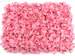 Artificial Flower Wall Panels - 10Pcs Pink for IndoorOutdoor Decor