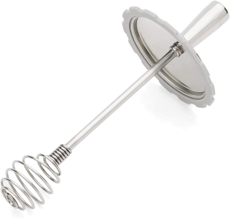 Jarware 82624 Wide Mouth Honey Dipper, Silver