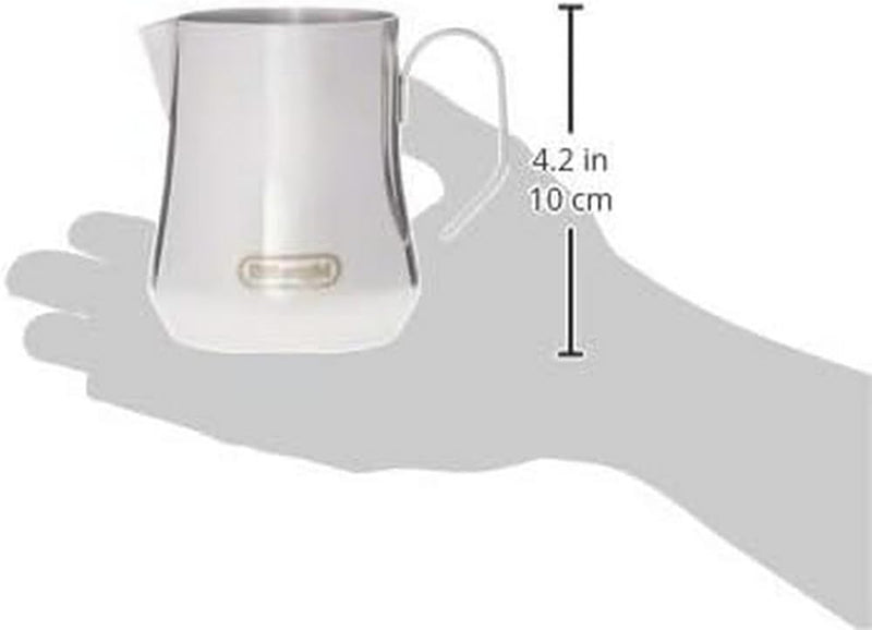 De'Longhi DLSC060 Milk Frothing Jug, 12 oz, Stainless Steel