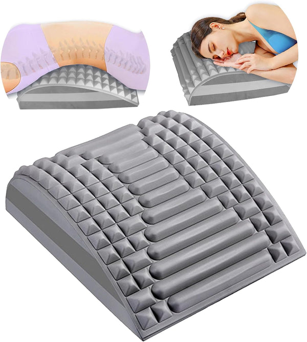 Acemend Back Stretcher,Refresh Back Stretcher, Neck and Back Stretcher for Lower Back Pain Relief,Herniated Disc, Sciatica, Scoliosis, As Gift for Girlfriend, Suitable for Various Places - Home, Gym