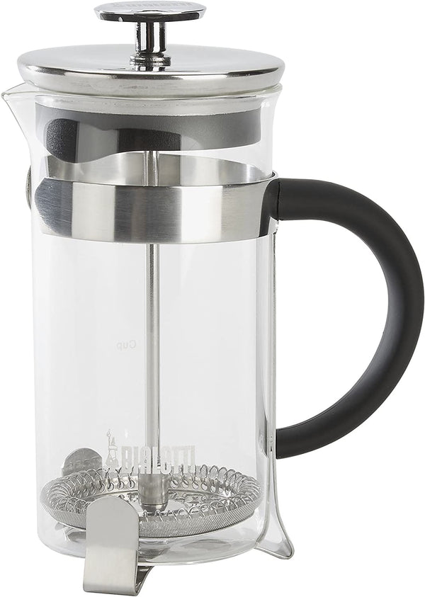 Bialetti, 06766, Stainless Steel Coffee Press , 3 cups , 12 oz , tea, coffee, coldbrew, silver