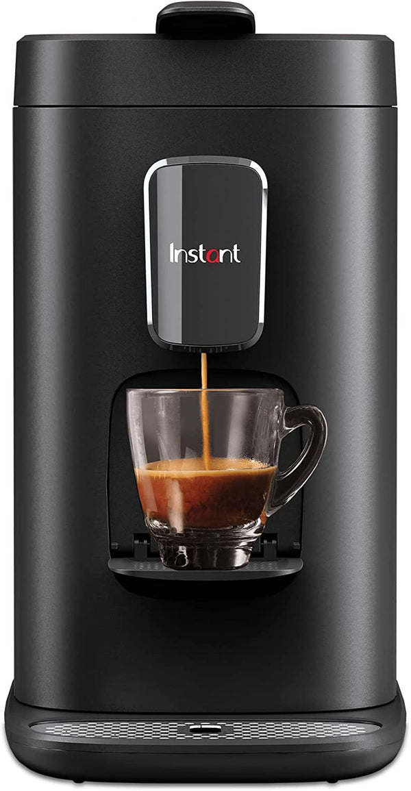 Instant Pot Pod, 3-in-1 Espresso, K-Cup Pod and Ground Coffee Maker, From the Makers of Instant Pot with Reusable Coffee Pod for Ground Coffee, 2 to 12oz. Brew Sizes, 68oz Reservoir