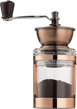 MITBAK Manual Coffee Grinder With Adjustable Settings| Sleek Hand Coffee Bean Burr Mill Great for French Press, Turkish, Espresso & More | Premium Coffee Gadgets are an Excellent For Coffee Lovers