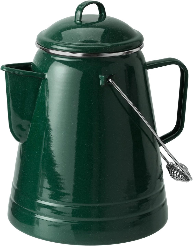 GSI Outdoors 20 Cup Coffee Boiler Design to be Sturdy for The Campsite, RV or Farmhouse Kitchen
