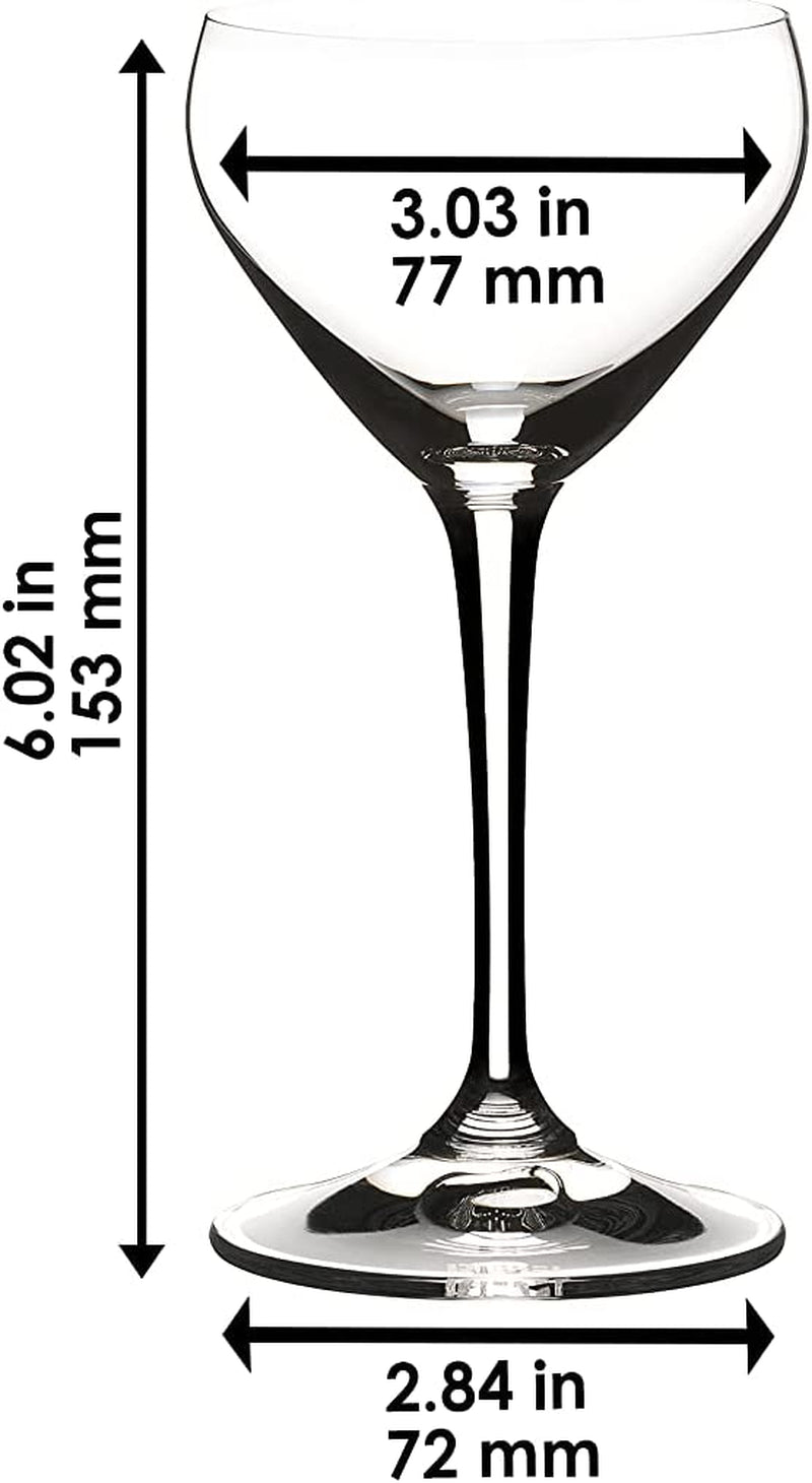 Riedel Drink Specific Glassware Nick & Nora Cocktail Glass,4.94 oz