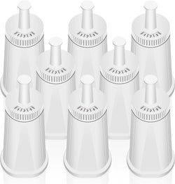 8 Pack Replacement Water Filter for Breville Espresso Machine Barista Touch Bes880, Barista Pro BES878, Oracle Touch BES990, Oracle BES980, Dual Boiler BES920 Bambino ClaroSwiss Sage