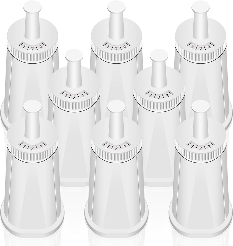 8 Pack Replacement Water Filter for Breville Espresso Machine Barista Touch Bes880, Barista Pro BES878, Oracle Touch BES990, Oracle BES980, Dual Boiler BES920 Bambino ClaroSwiss Sage