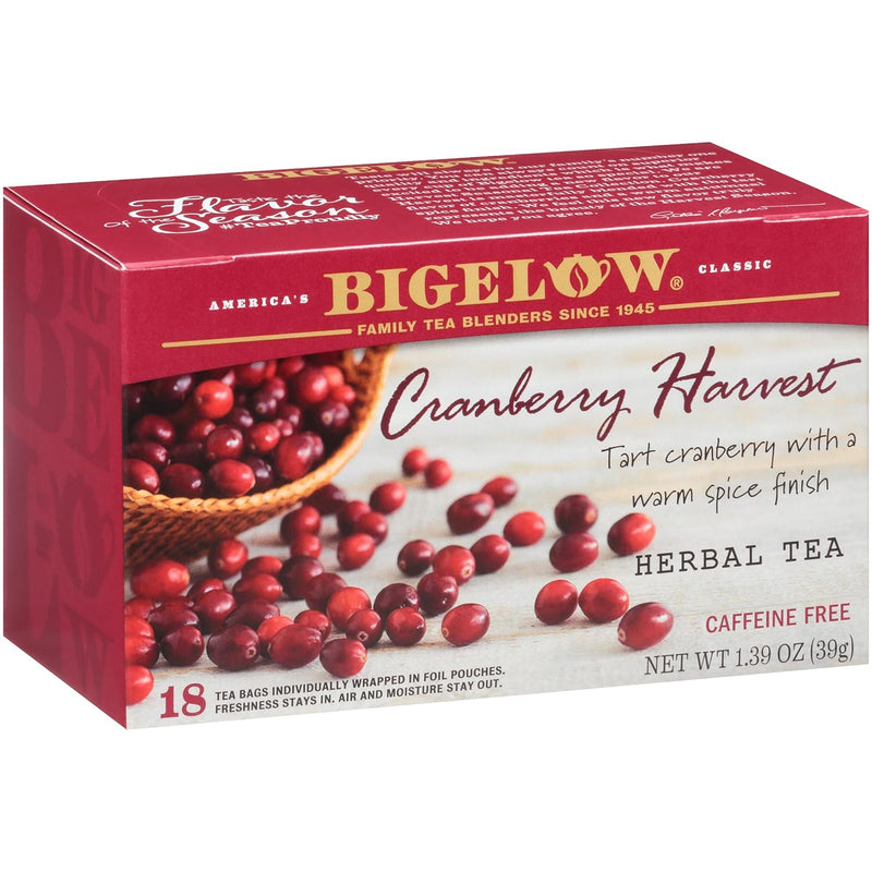 Bigelow Tea Ginger Snappish Herbal Tea, Caffeine Free, 18 Count (Pack of 6), 108 Total Tea Bags