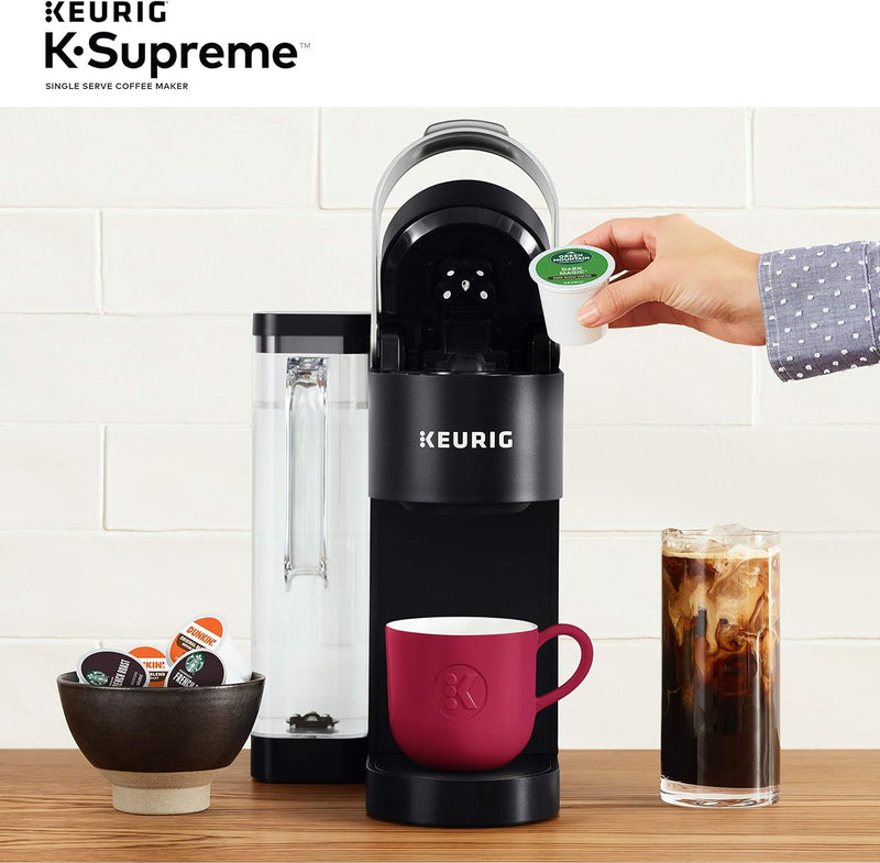 Keurig® K-Supreme Single Serve K-Cup Pod Coffee Maker, MultiStream Technology, Black