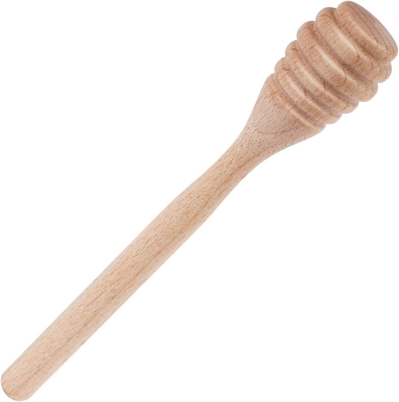 DESIOLE Wooden Honey Mixing Stirrer Honey Dipper Sticks Honey Spoon