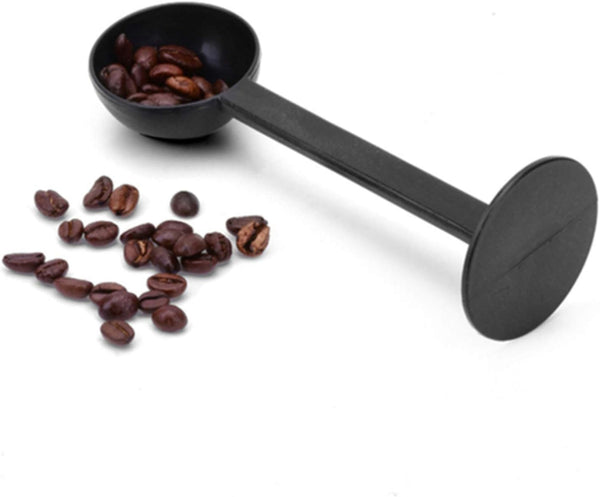 LoveAloe Multi-Function Coffee Scoop Tamping Coffee Spoon Tea Scoops Coffee Measuring Spoon,Black