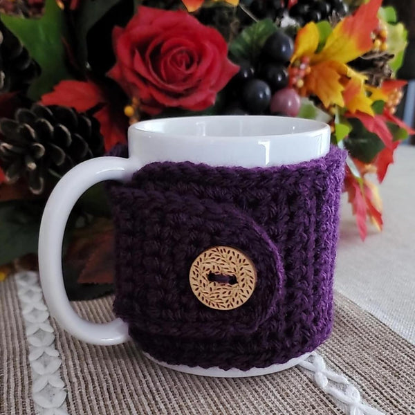 Tea Cozy for Mugs (Purple)