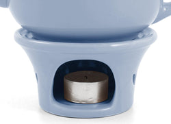 Metropolitan Tea Powder Blue Ceramic Teapot Warmer